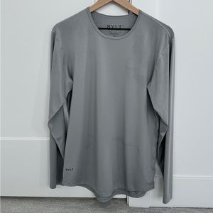 BYLT Performance+ Drop-Cut Long Sleeve Shirt (Storm)